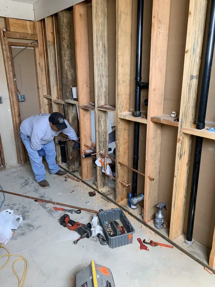Commercial rough-in plumbing for Commercial Plumbing in East Hartford Gardens